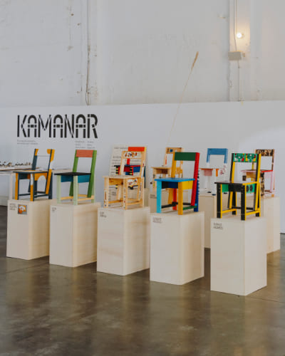 Kamanar, 10 chairs, 10 artists, 2022